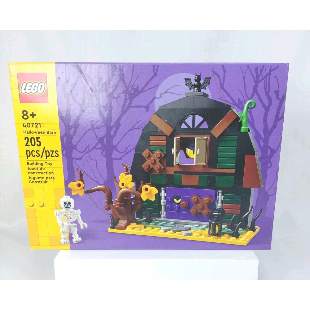 Lego Halloween Barn Building Play Set #40721 - 205 Pcs - 8+ Years New Sealed